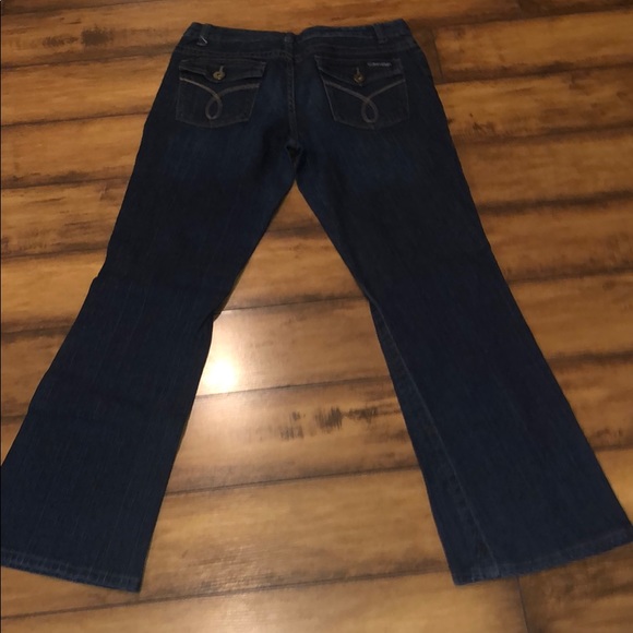 Calvin Klein Flare Cut Jean - Picture 5 of 6